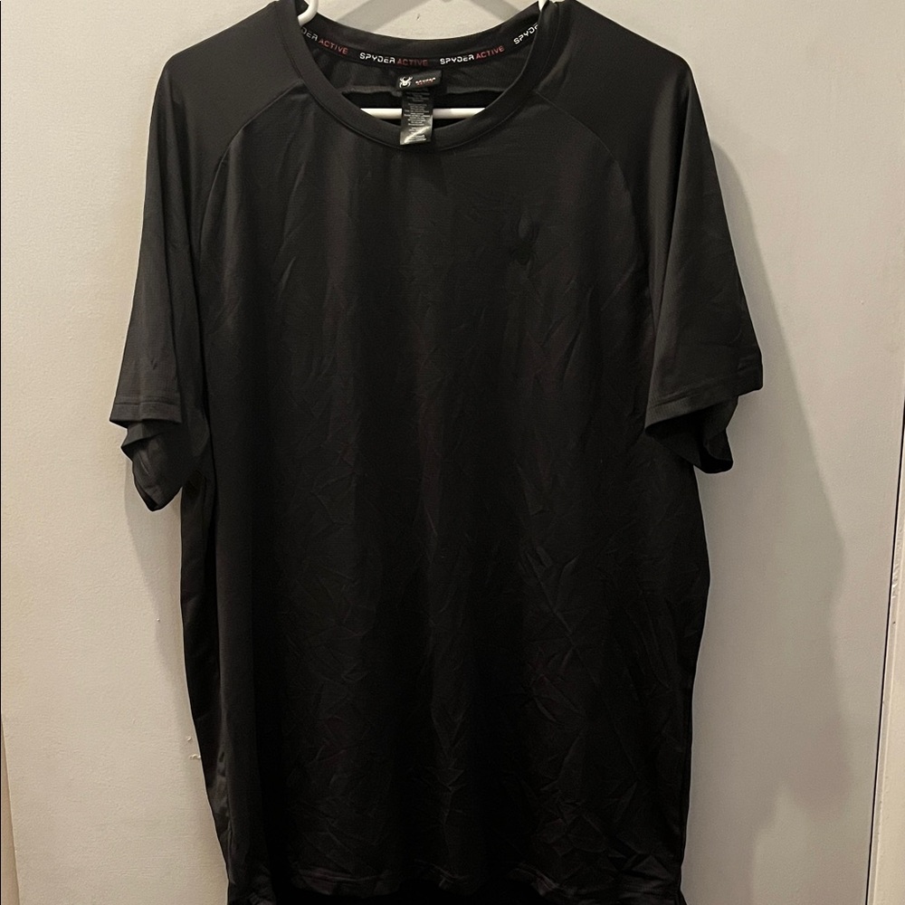 Spyder Men's Black Short Sleeve Tee